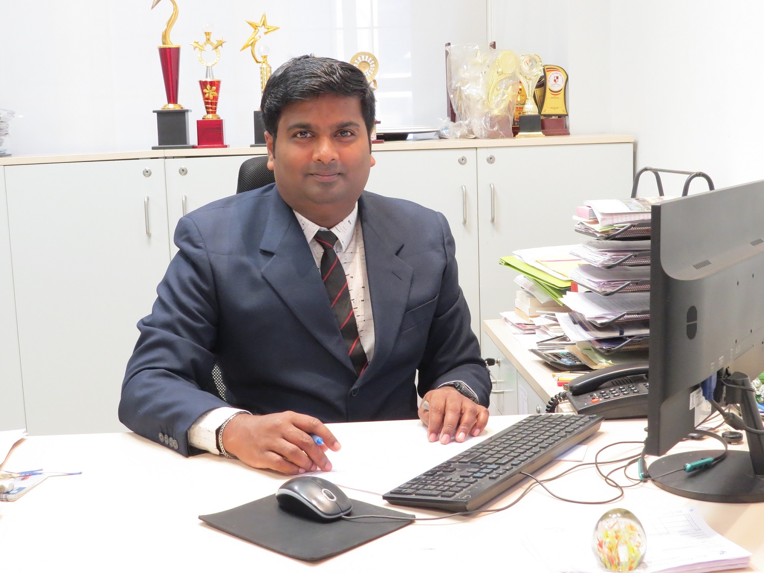 Administrative officer Mr. M. Jainul Abdin - Manager - Our Team - TRIS